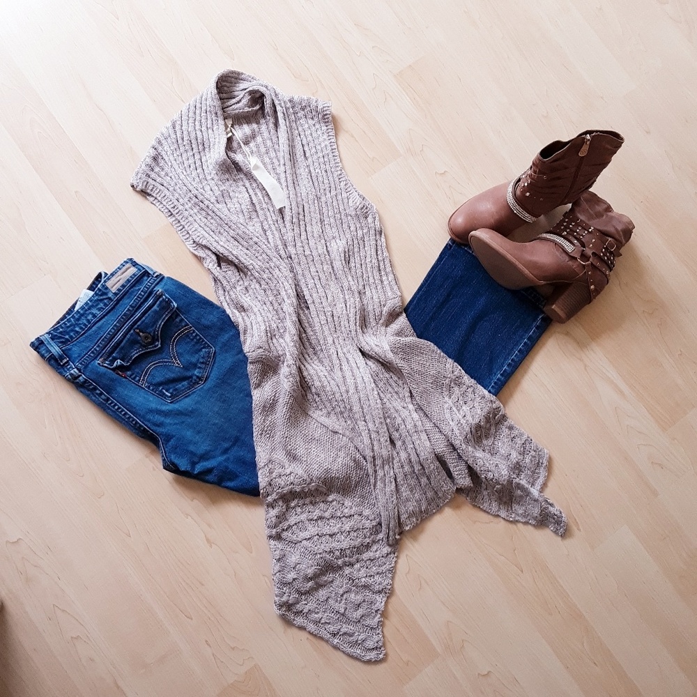 FLASH SALE!💥NEW💥MYSTREE💥SLEEVELESS CARDI VEST💥